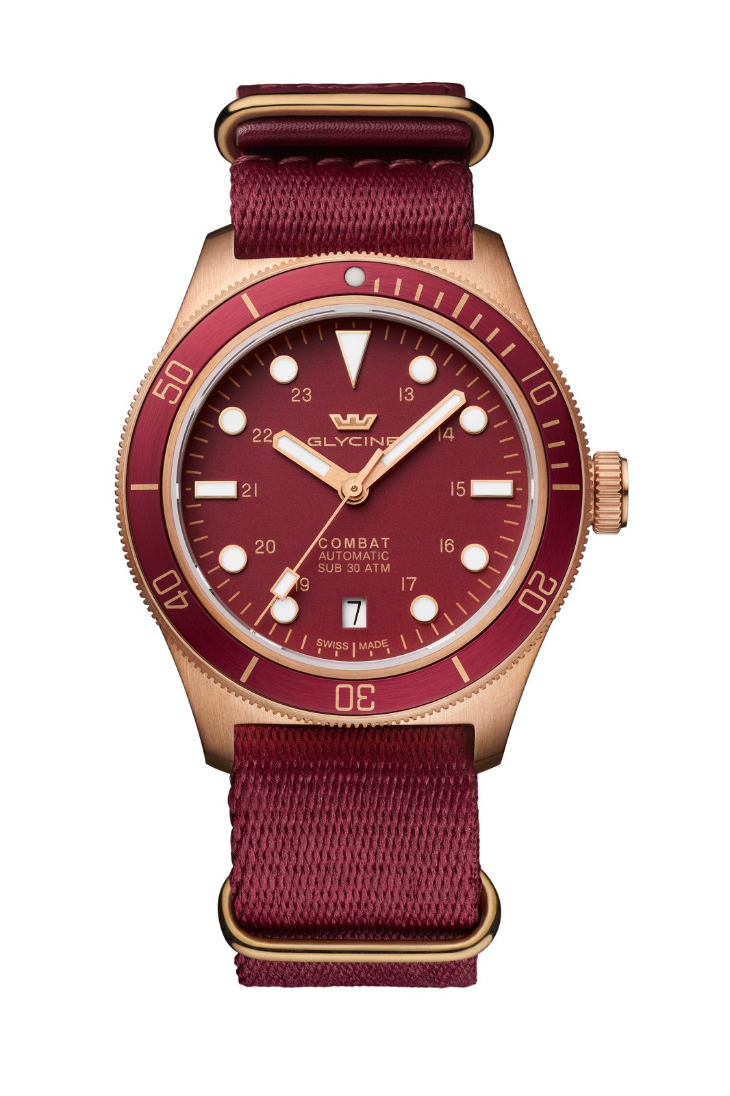 Glycine GL0520 Combat Sub 39 Bronze