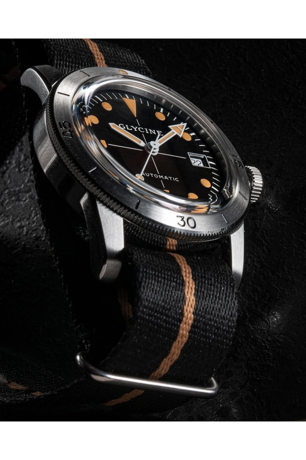 GLYCINE カズヤン Glycine GL0506 - SEA KRAKEN 39 mm