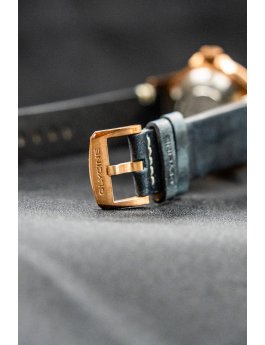 Orologi Glycine Combat Sub Bronzo Blu Ghiera Nera 42mm :: Sorelle Ronco